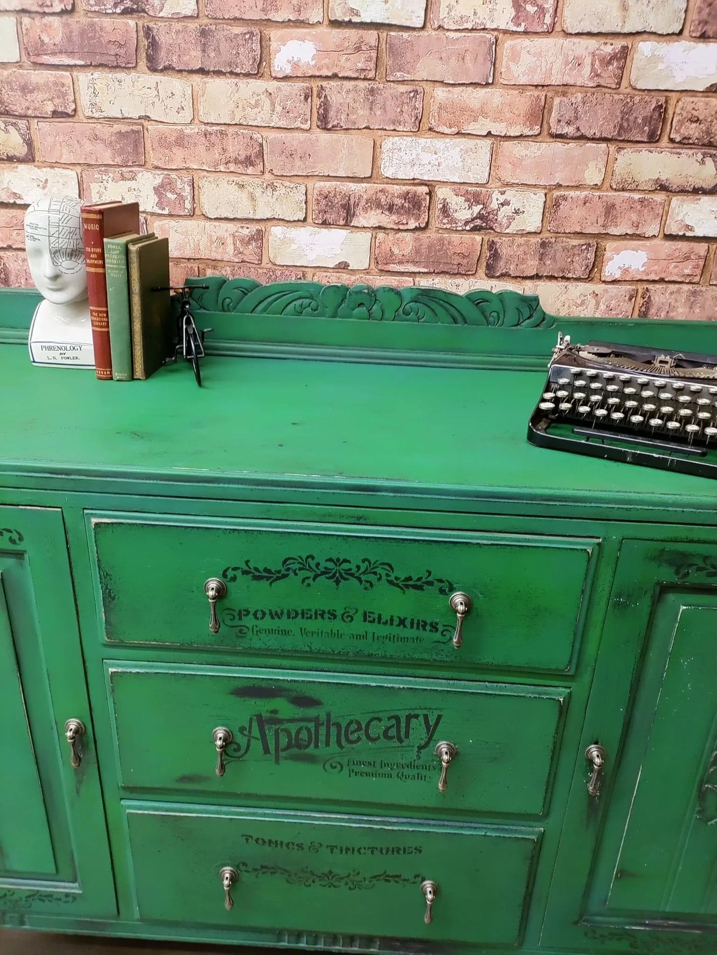 Victorian Apothecary Sideboard