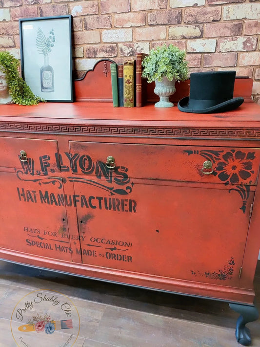 Retro Red Sideboard