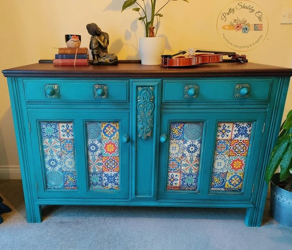 Bohemian Mediterranean Style Sideboard