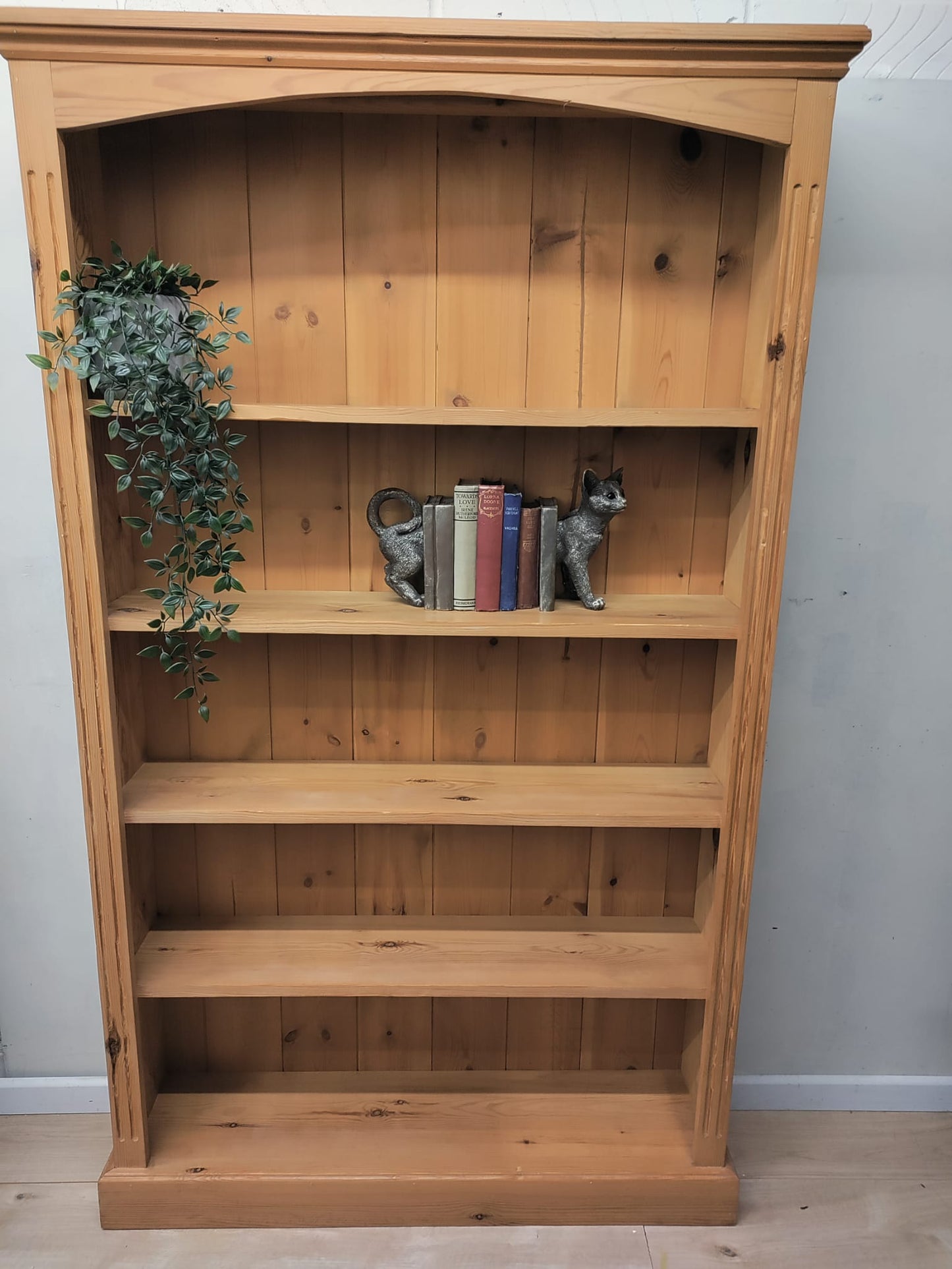 Large Pine Bookcase - Painted/Unpainted