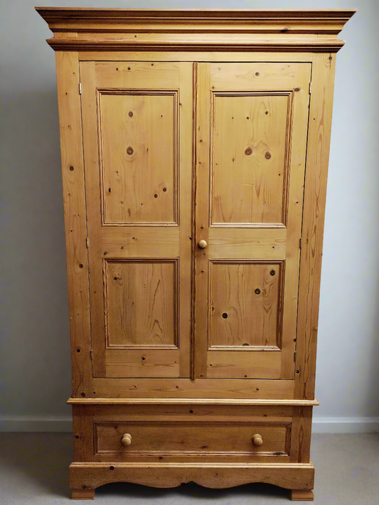 Pine Wardrobe - Painted/Unpainted