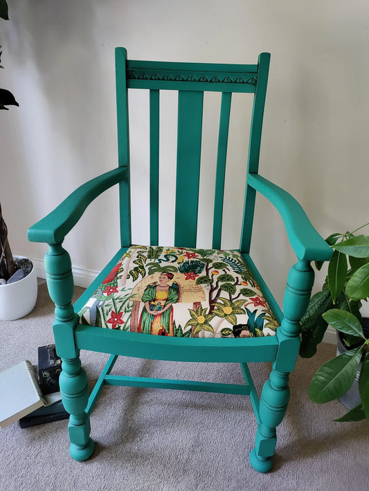 Frida Kahlo Carver Chair