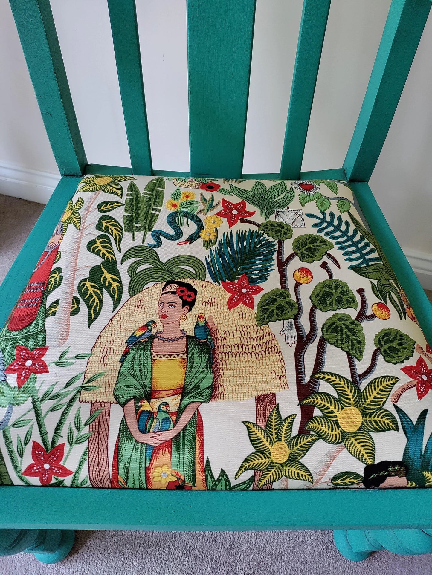 Frida Kahlo Carver Chair