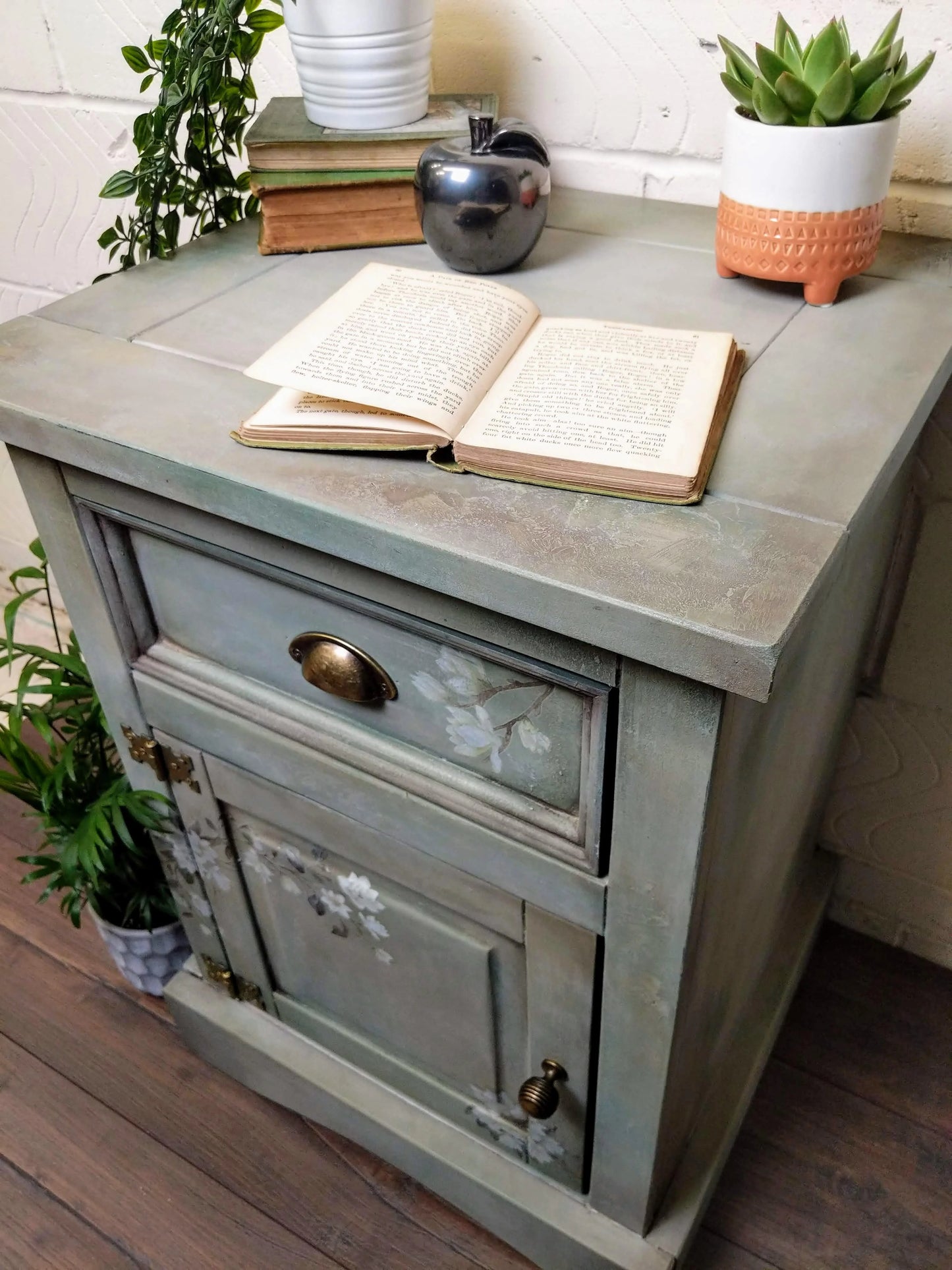 Upcycled Rustic Side Table