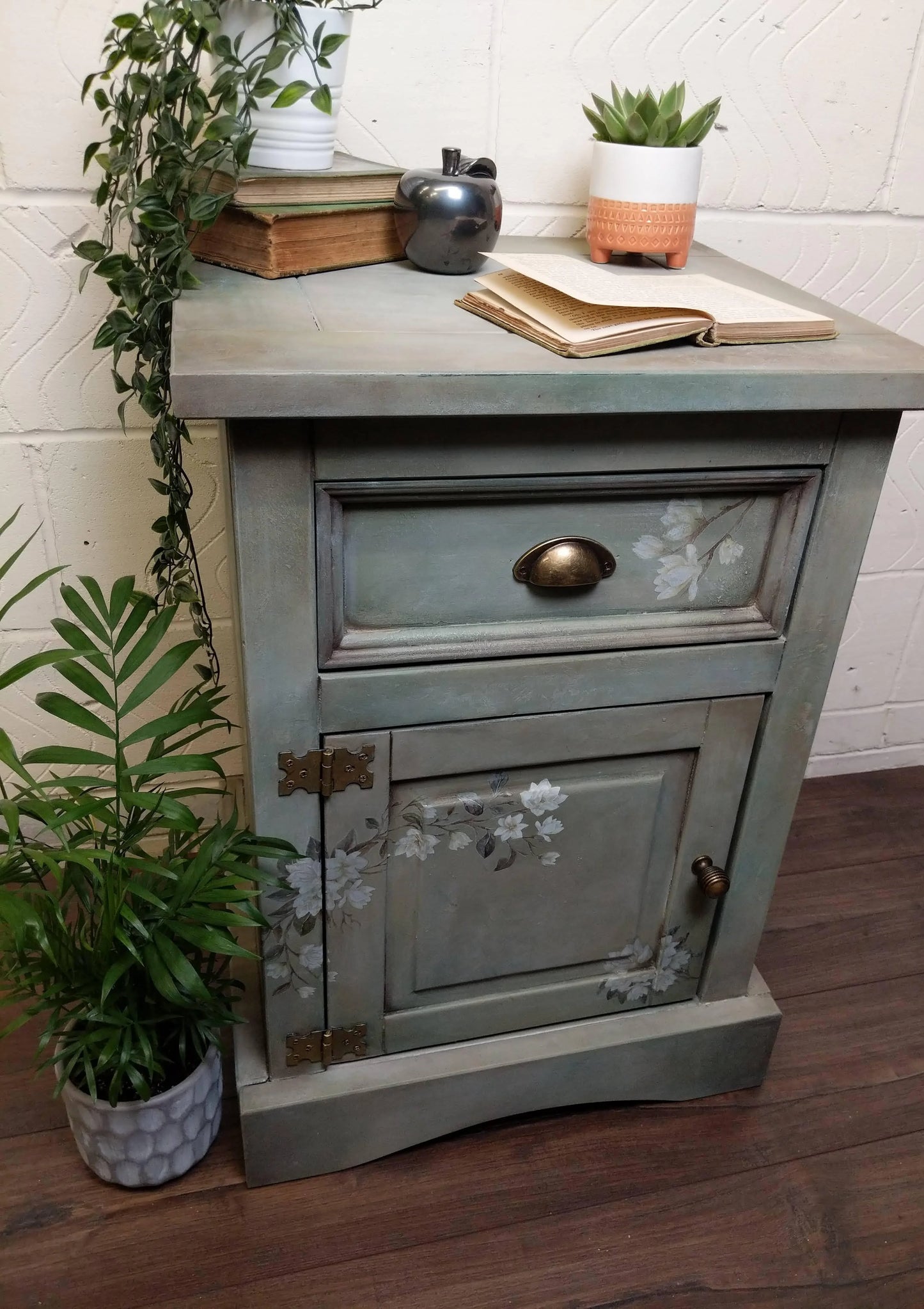 Upcycled Rustic Side Table