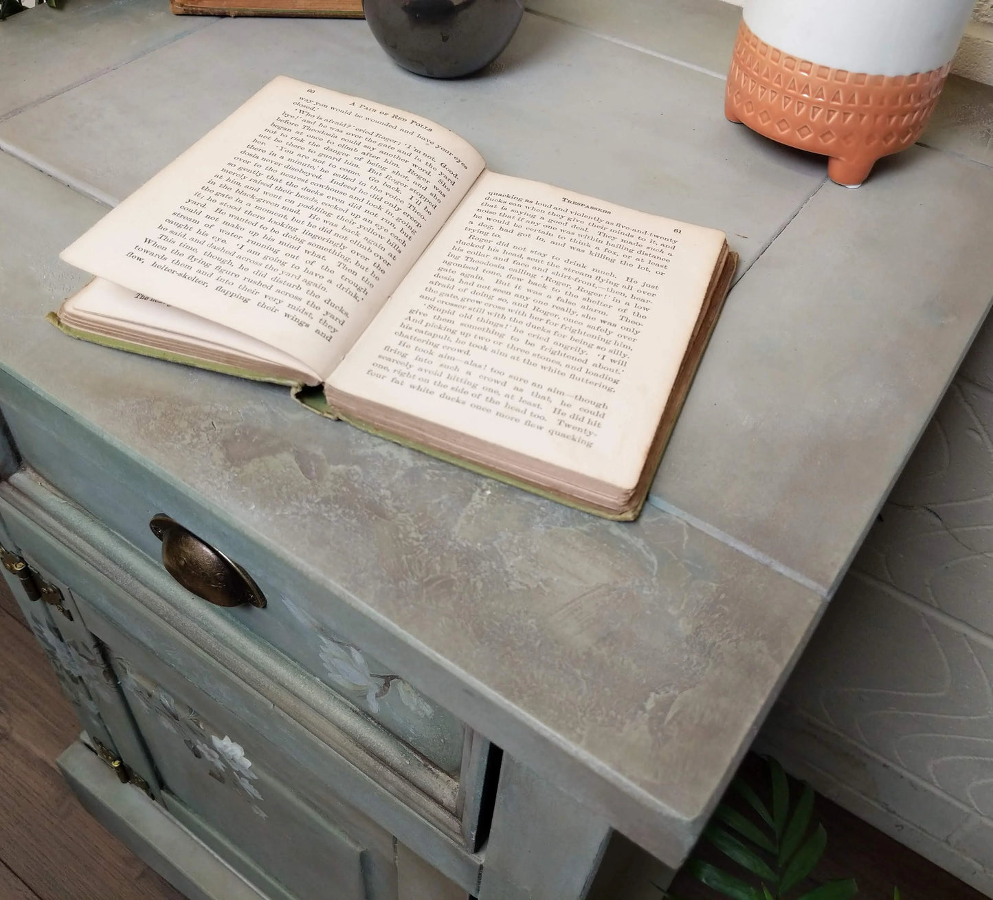 Upcycled Rustic Side Table