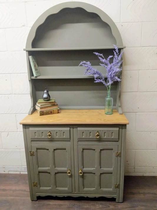 Olive Green Dutch Dresser