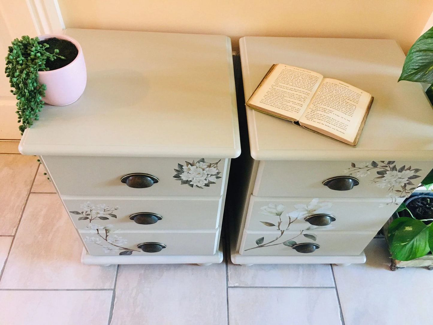 Upcycled Bedside Tables