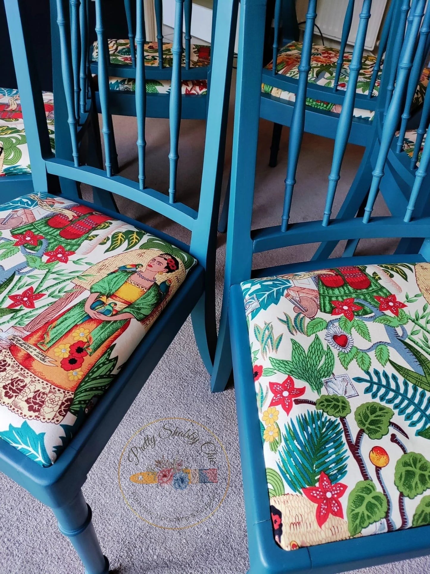 Set of Frida Kahlo Chairs