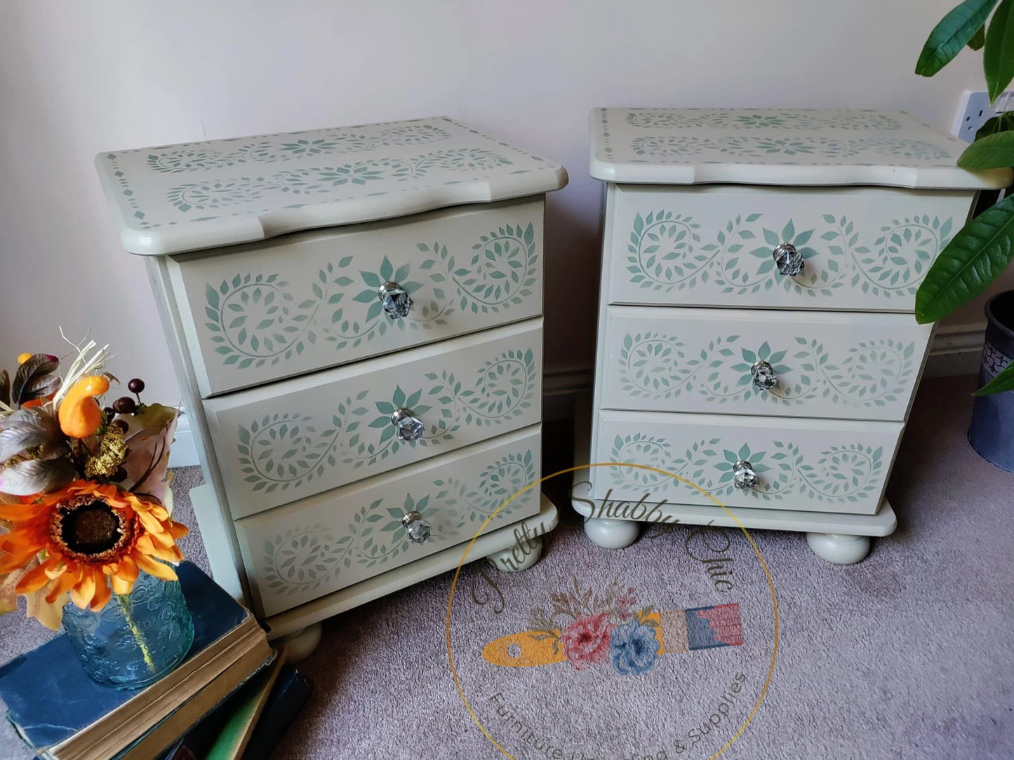 Sage Bedside Cabinets