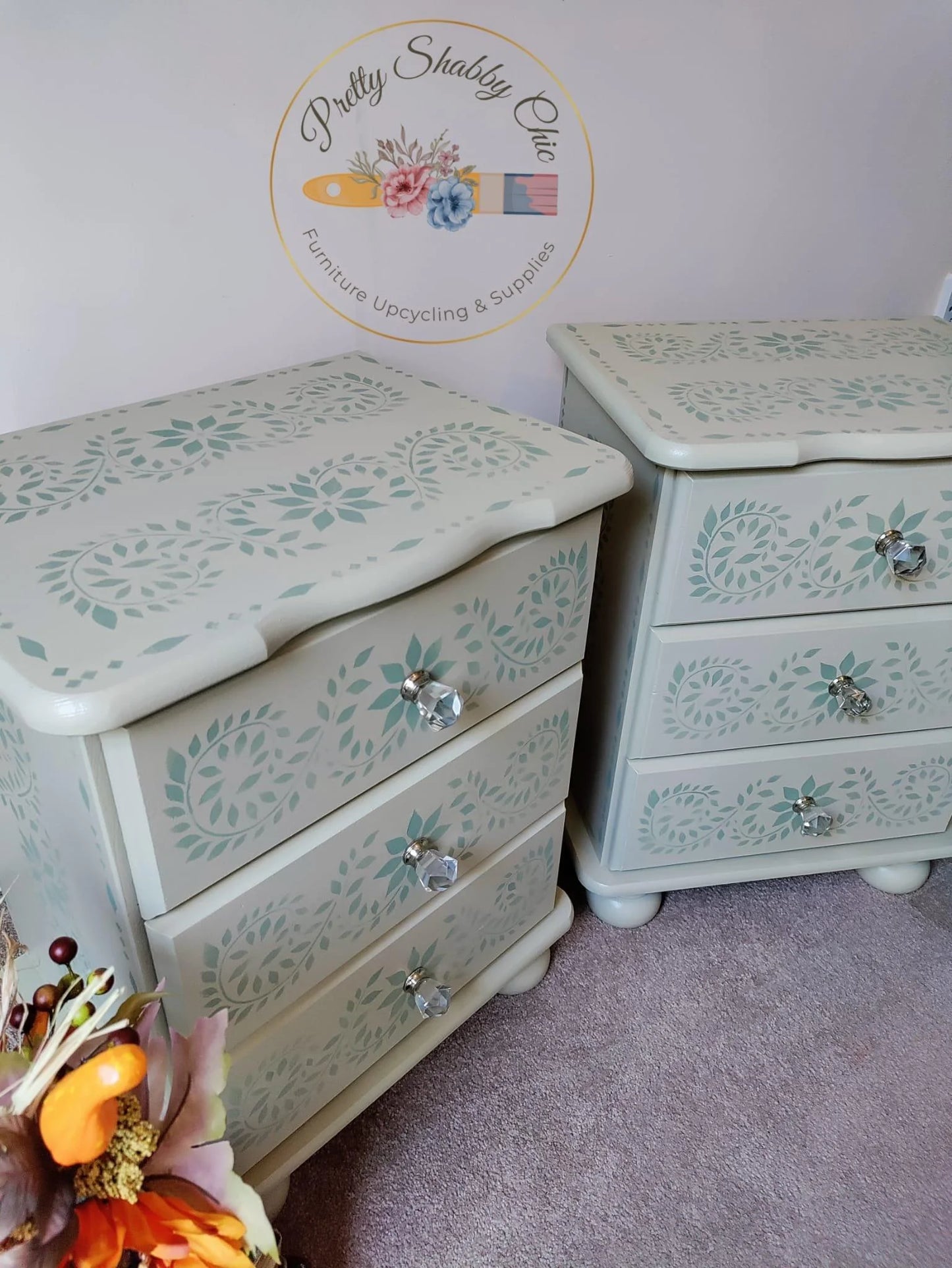 Sage Bedside Cabinets