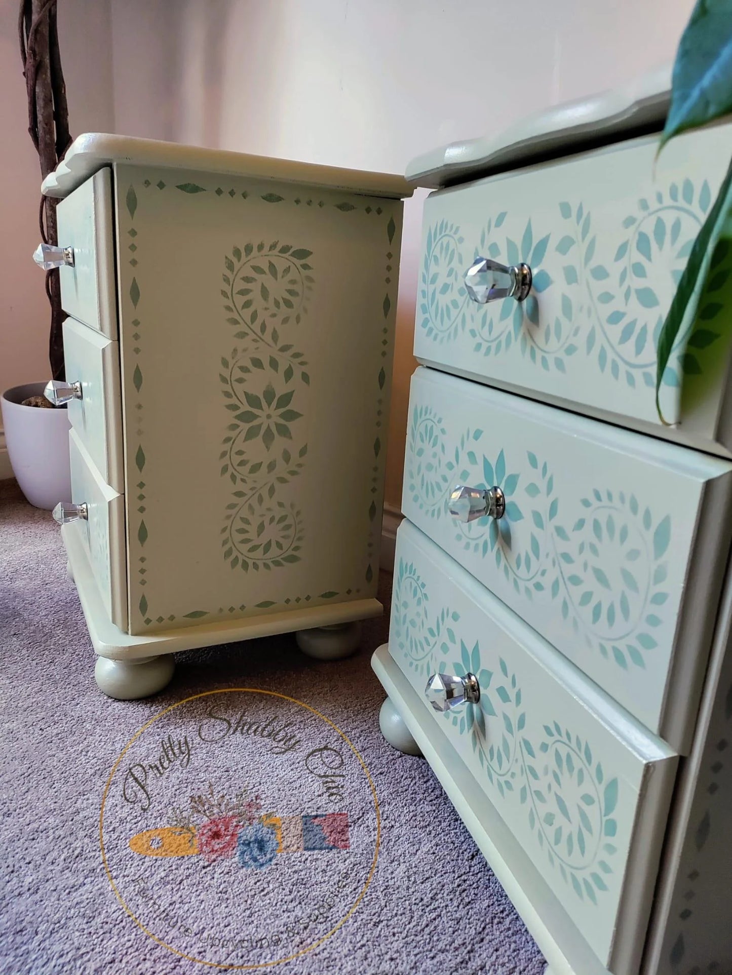 Sage Bedside Cabinets