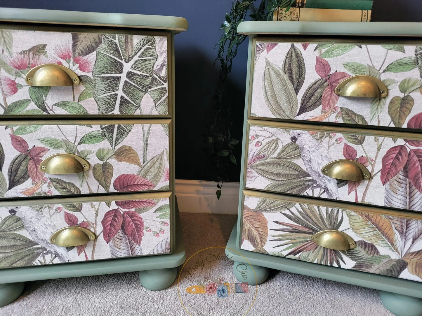 Leafy Bedside Tables