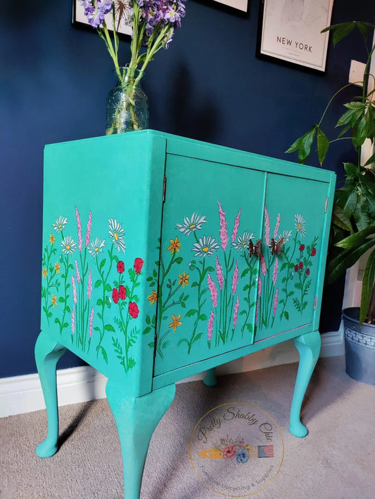 Vintage Vinyl Cabinet