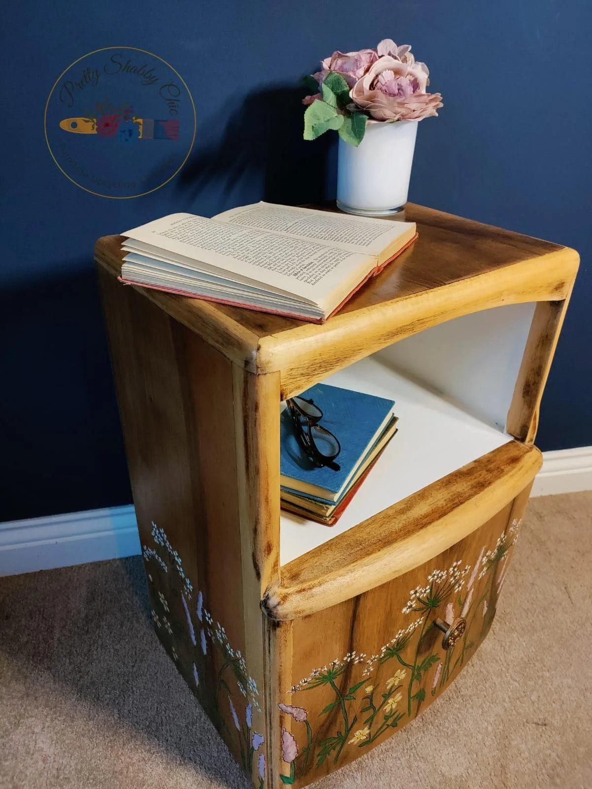 Flower Meadow Bedside Cabinet